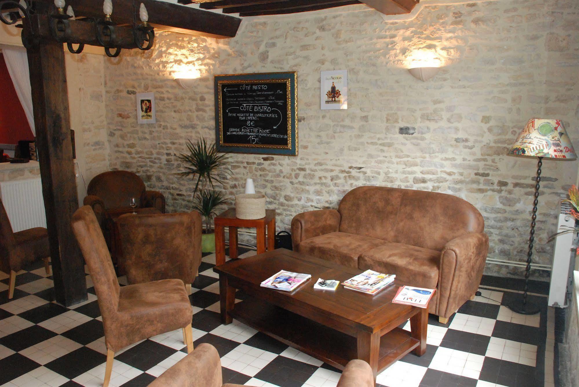 Hotel Restaurant Le Mulberry Arromanches Exteriör bild